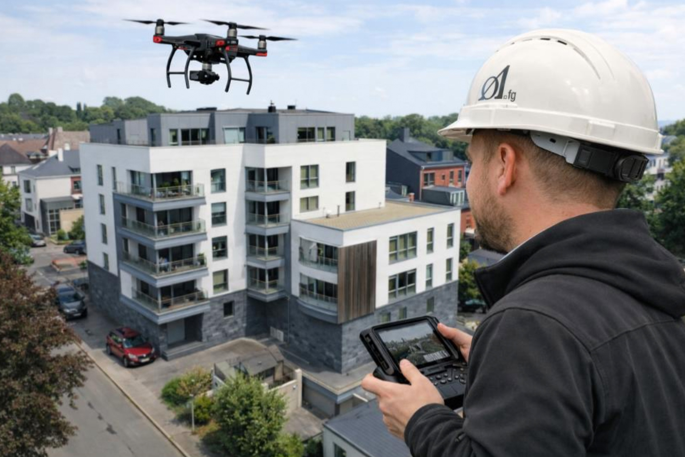 Inspection par drone – expertise des zones difficilement accessibles